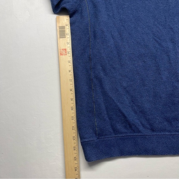 Tommy Bahama Men’s Reversible Pullover 1/4 ZipUp Sweater Blue/Maroon Size Medium - Picture 6 of 11